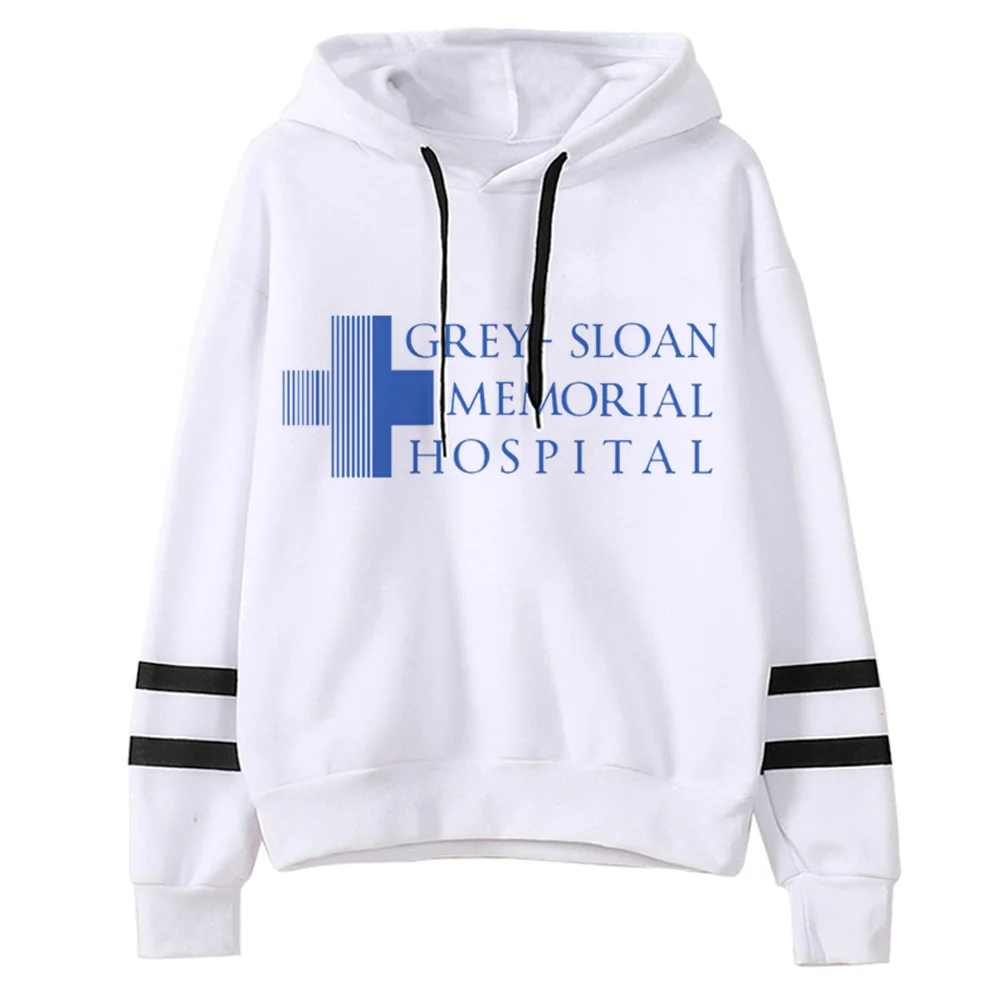 Greys Anatomy hoodies women gothic long sleeve top Pullover