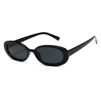 Nouvelles lunettes de soleil ovales rétro classiques pour hommes et femmes, marque de luxe tendance, monture vintage, lunettes de soleil modernes pour femmes et hommes, protection UV400 3