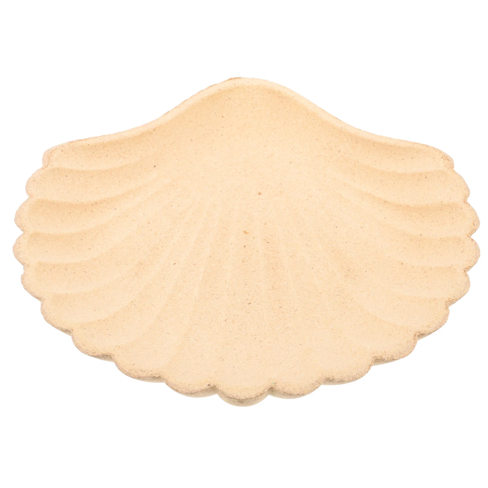 

Shell Jewelry Plate Wooden Shell Jewelry Tray for Necklace Ring Bracelet Photography