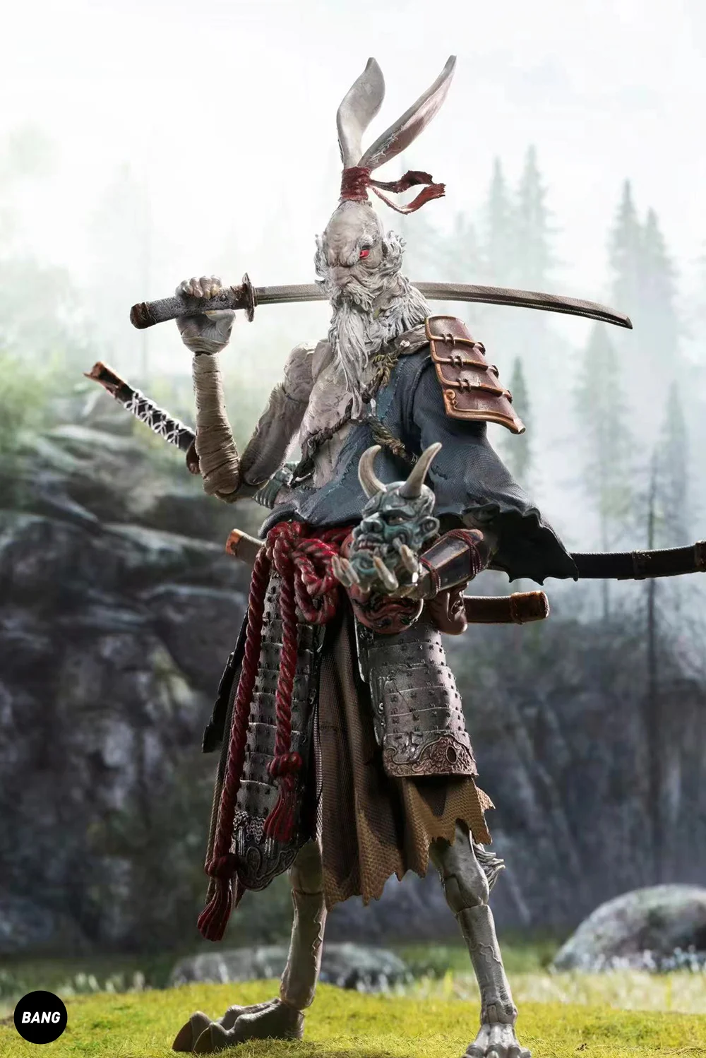 

LCFUN Original Jiang Meng Furayplanet Figure MU-FP004 Rabbit Man Sword Hero Unknown 19cm PVC 1/12 Action Anime Model Colletion