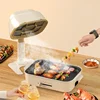 Activated Carbon Filter Cotton Kitchen Extractor Hood Portable Range Hoods Mobile Barbecue Exhaust Fan Small Home Cooker Hoods 1