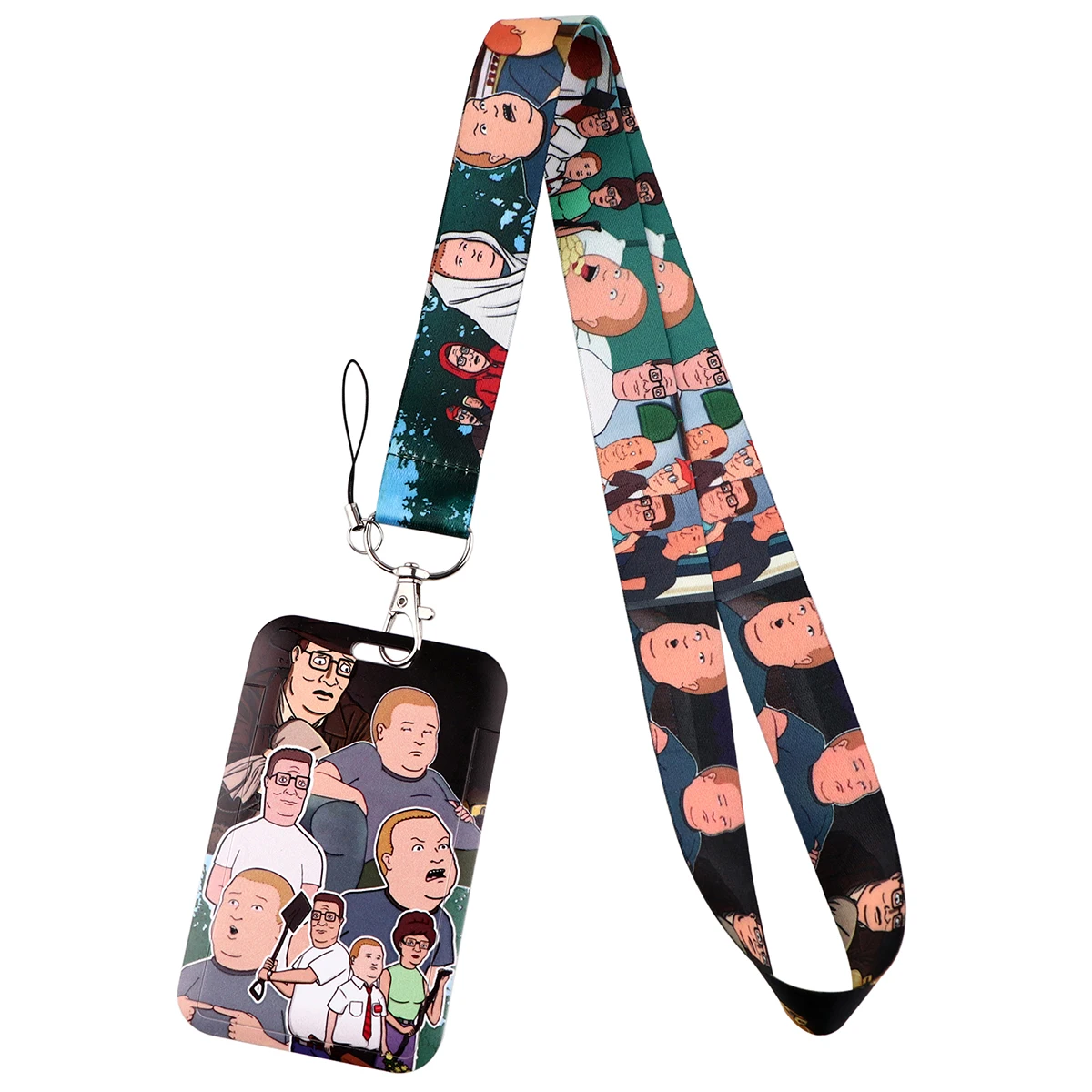 

Funny Cartoon Lanyard for Keys Keychain Badge Holder ID Credit Card Pass Hang Rope Lariat Mobile Phone Charm Accessories
