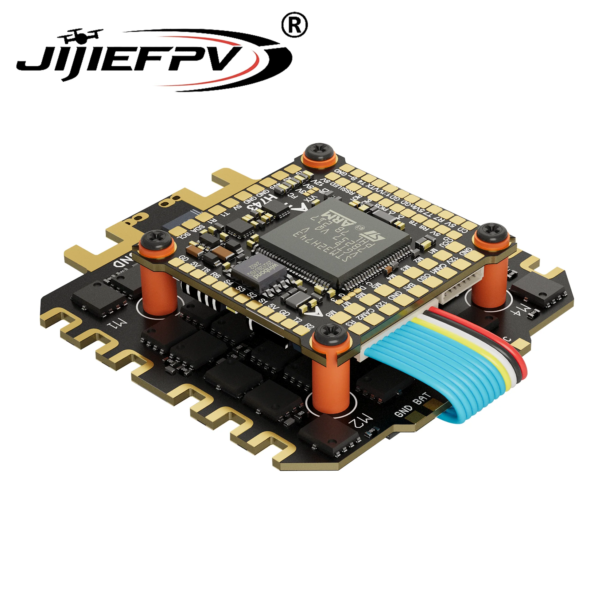 Stack FPV H743 12S 120A - Contrôleur de vol et ESC 4-en-1