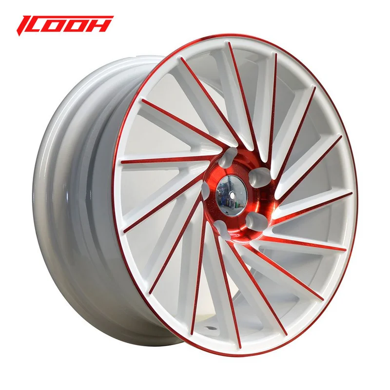 15 16 17 18 19 20 21 22 Pollici Ruote Forgiate Personalizzate Cerchi In Lega Per Auto 4X100 5X120 Ruote Per Peugeot 206 208