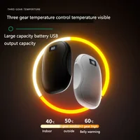 Xiaomi Hand Warmer With Capacity Digital Display Fast Heating Double Side Warmth Portable Hand Warmer For Winter Outdoors Hiking 2