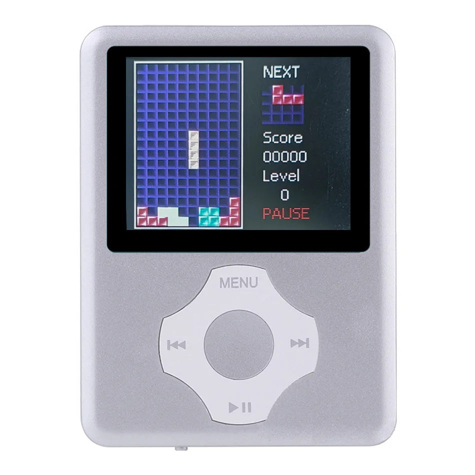 1.8" 4th LCD video music game MP4 player E-book FM radio voice recorder with micro SD card slot kids children study gift mp4 player music player mini media player
