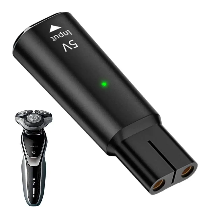 

Адаптер для бритвы с портом USB Type-C, портативный адаптер для легкой зарядки для путешествий, Тип C, соединитель для бритвы