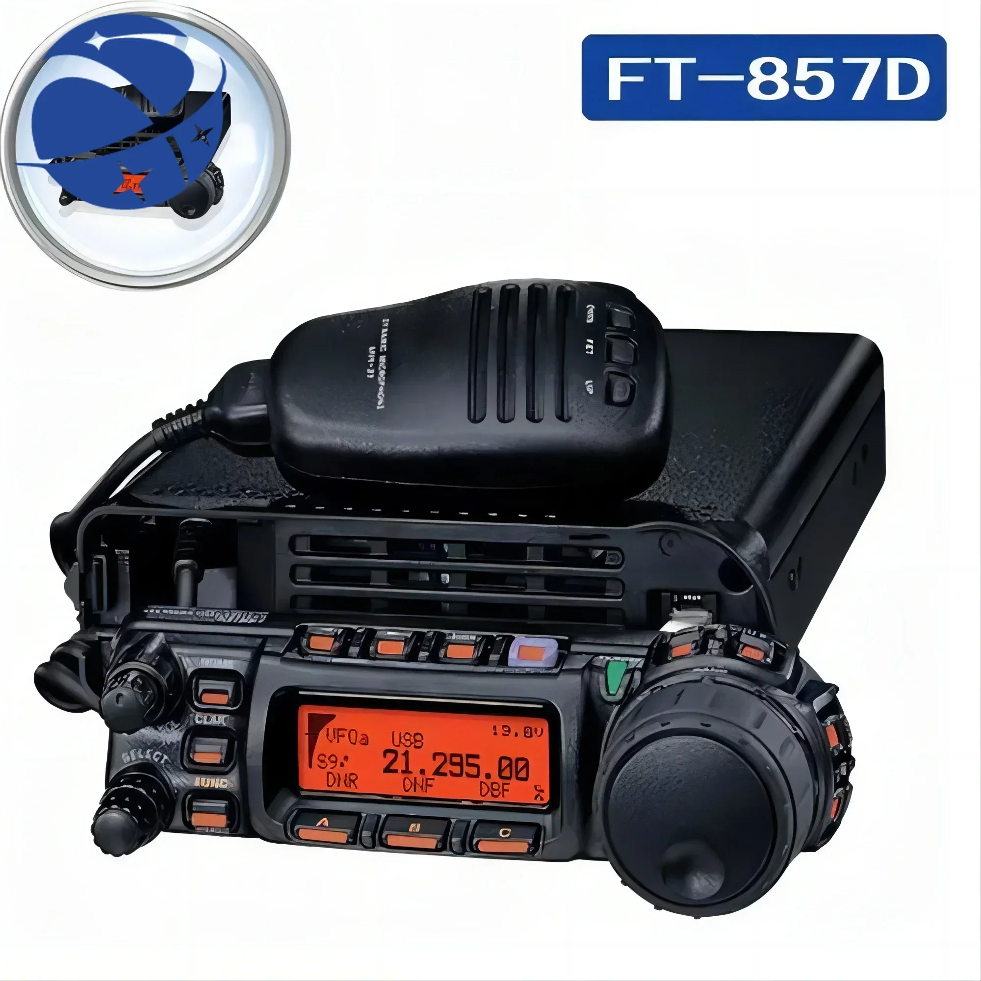 

100 km long range walkie-talkie 100W HF VHF UHF transceiver cb Vehicle Mouted walkie talkie ft FT-857D 857 818 mobile Car radio