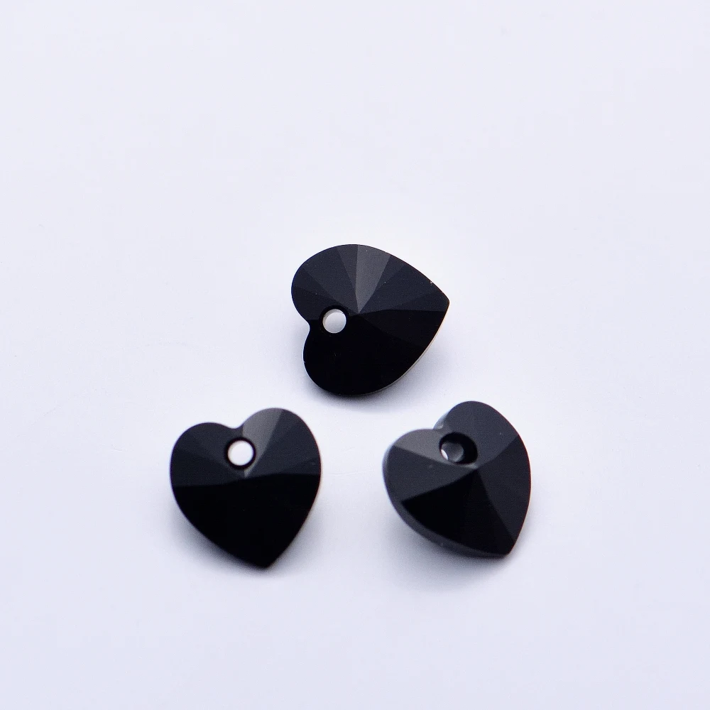 6228 XILION Herz-Anhänger-Charm, Original-Kristalle aus Österreich, lose Perlen, Premium-Strasssteine für Halsketten, DIY-Schmuckherstellung – Detail 16