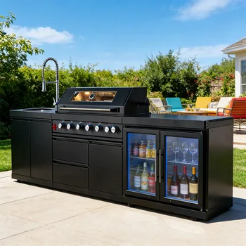 Outdoor BBQ Kitchen Station 1