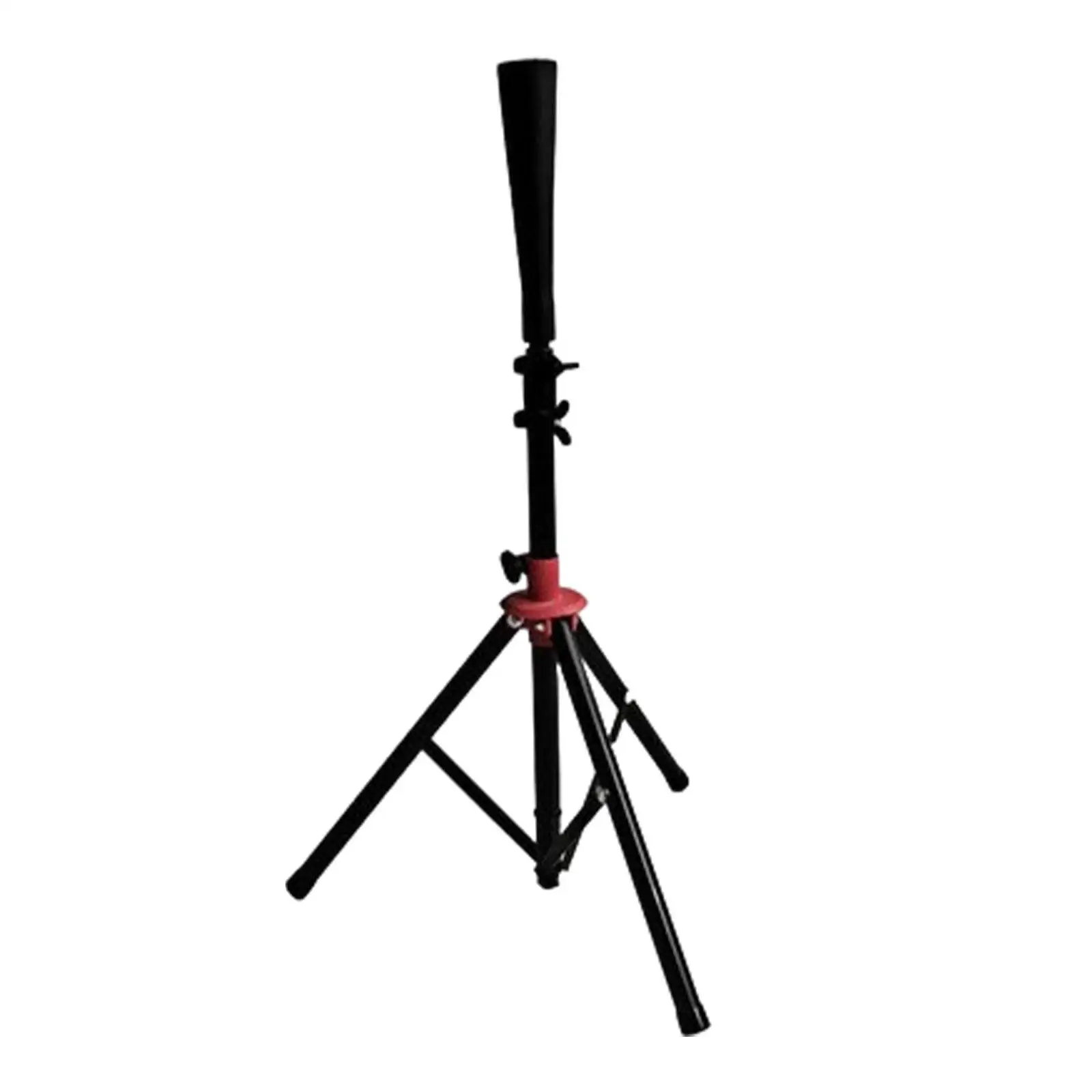 Baseball Batting Tee Practical Tee Tripod Stand Hitting Tee Stand for Sports Lovers Indoor Women Men Travel Pitching Balls