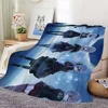 BanG Dream! Ave Mujica Printed comfortable and soft sofa, living room bed, bedroom blanket suitable for travel and gifts 4