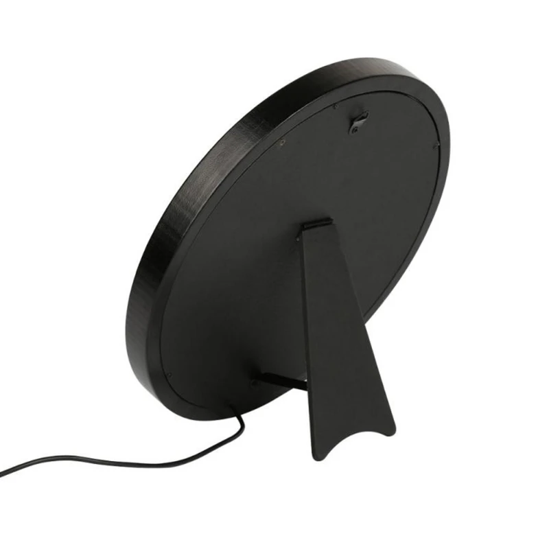 

Vanity Mirror with Lights Lighted Makeup Moon Shaped Mirrors Wall Mounted