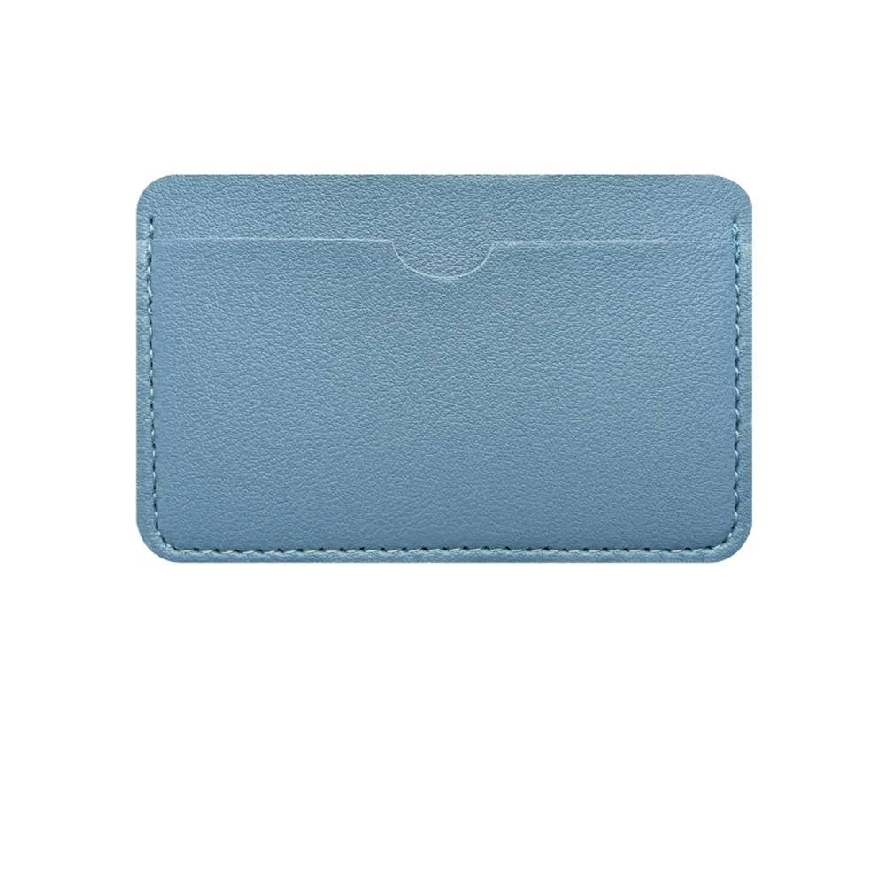 Premium PU Leather Card Holder - Compact ID & Credit Card Protector