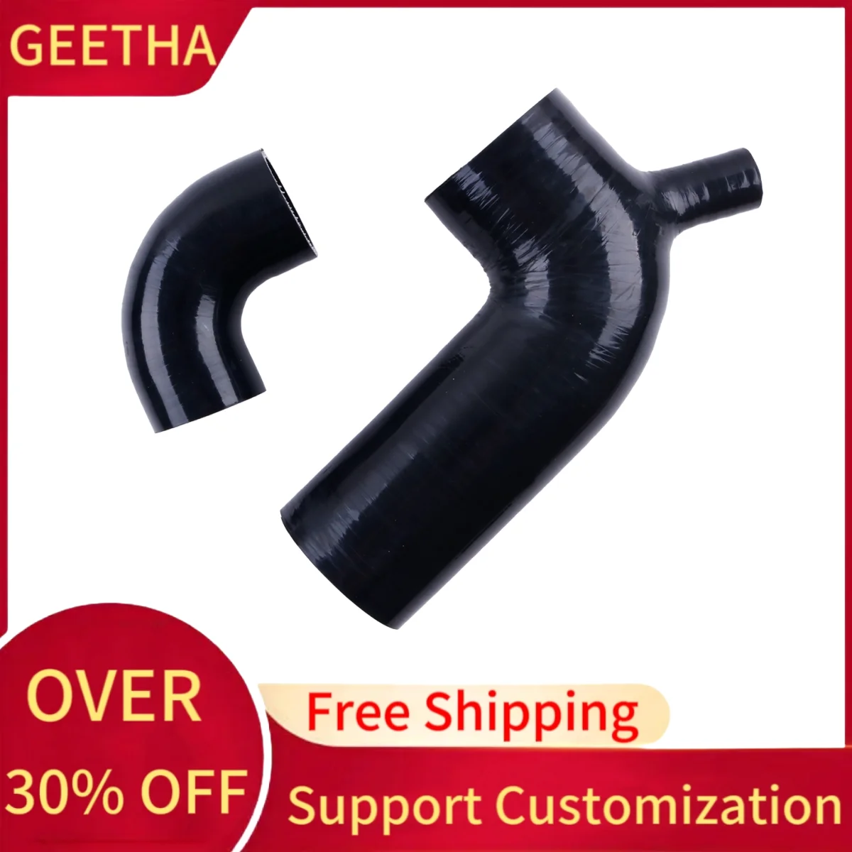 Silicone Air Cleaner Intake Hose 4721136AG 4721136AH For Jeep Wrangler JK 2.8 CRD Diesel 2007-