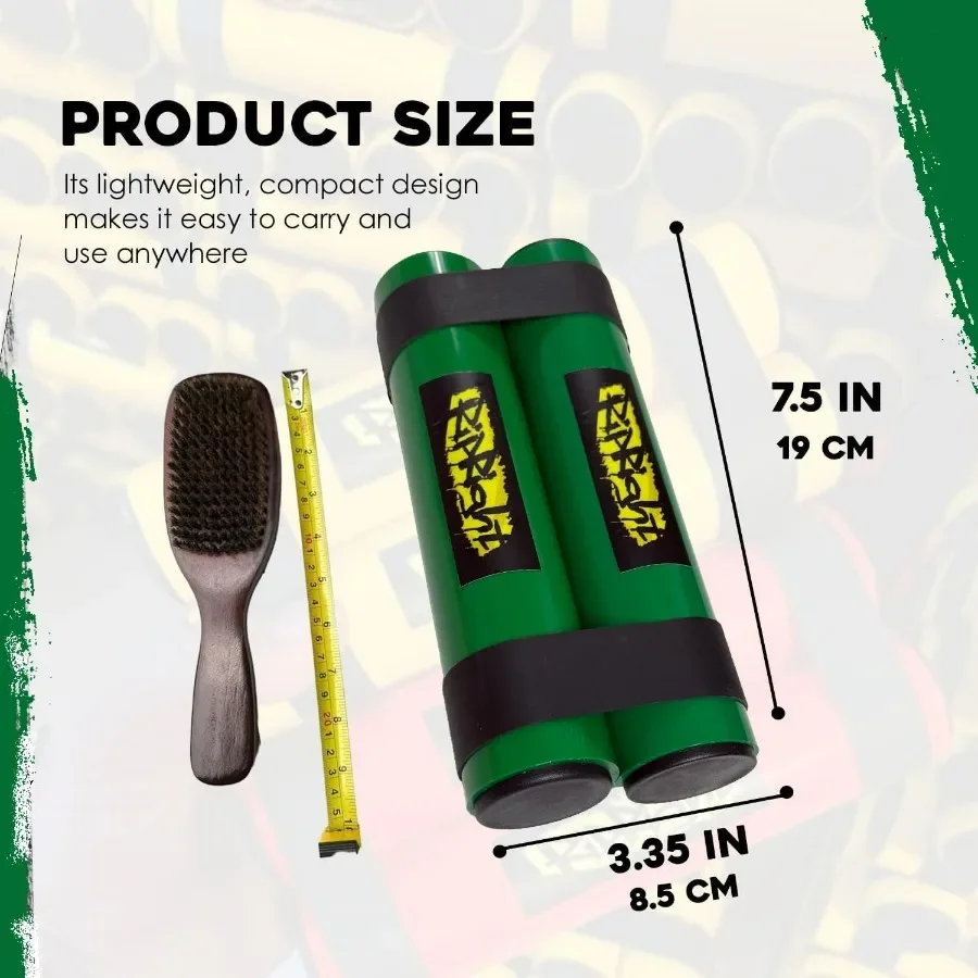 RipStick, Workout Equipment for Joint Rehab, Shoulder and Resistance Training, Muscle Building and Core Workout Equipment with 6