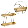 Modern Storage Rack Tray Convenient Iron Makeup and Jewelry for Professionals and Beauty Enthusiasts Alike 3