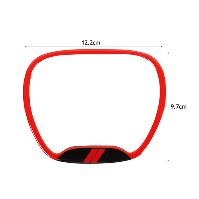 عجلة القيادة حلقة مركزية غطاء الكسوة ل دودج تشالينجر شاحن جيب جراند شيروكي SRT8 2015-2020 اكسسوارات السيارات الداخلية