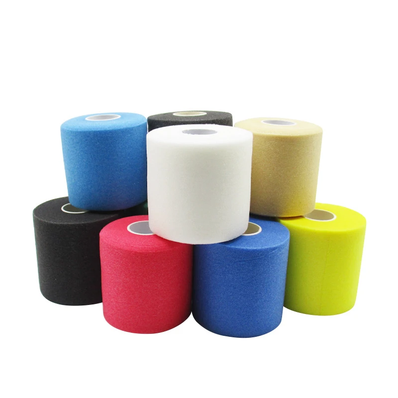 Colorful Sport Self Adhesive Elastic Bandage Wrap Tape Elastoplast For