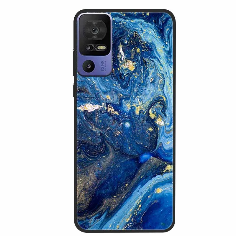 Funda de cuerpo completo a prueba de golpes, cubierta resistente TPU de  silicona, parachoques y Protector de pantalla de vidrio templado, para TCL  40 XL/TCL 40 SE - AliExpress