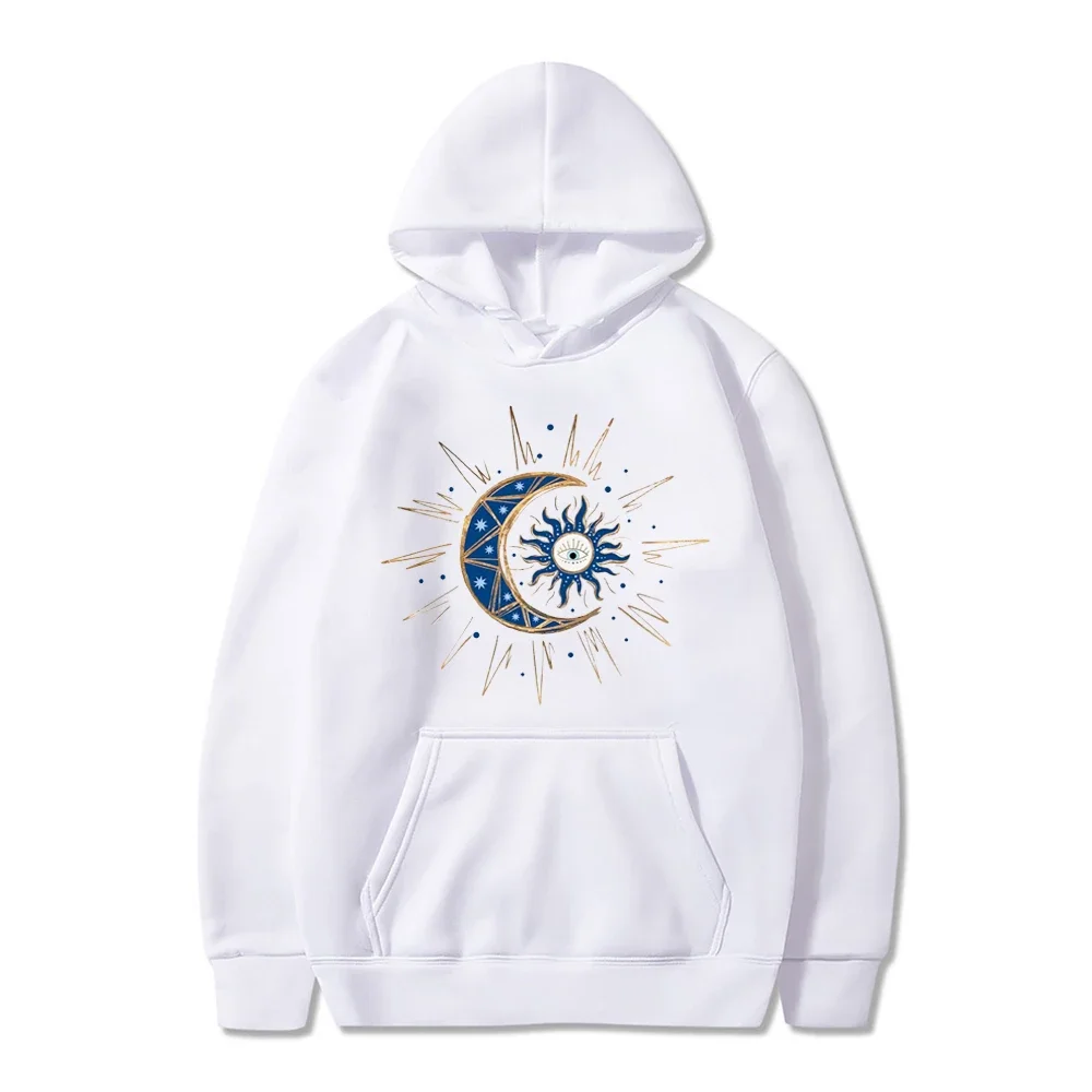 New Vintage Devil's Eye Printing Graphic Hoodie Women Autumn Casual Street Fashion Loose Soft Y2K Streetwear Long Sleeve Clothes 5