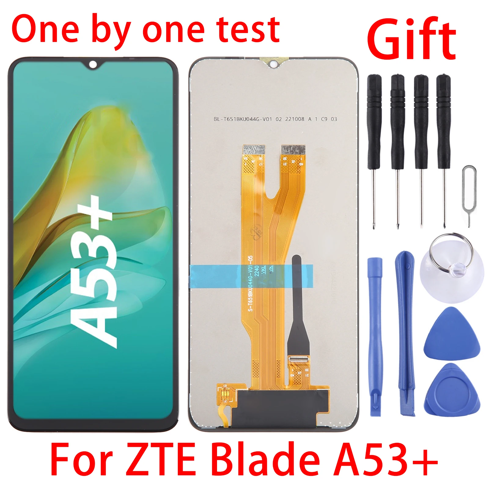 

For ZTE Blade A53+ LCD Screen with Digitizer Full Assembly