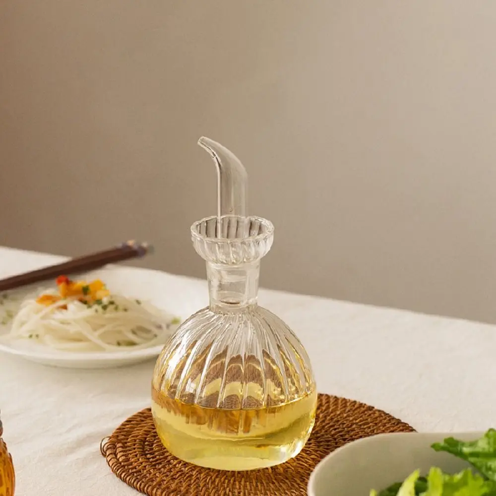 

Pouring Spout Glass Oil Cruet Leakproof Glass Condiment Container Cruet Pourer Cooking Anti-drip Kitchen Gadget 500/900ml