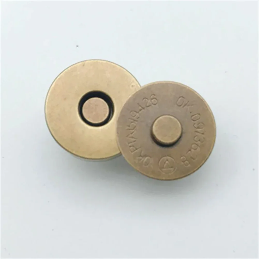 14/18MM Magnetic Snap Fasteners Clasps Buttons for Cloths Handbag Purse Wallet Craft Bags Parts Sewing Supplies Accessories 4