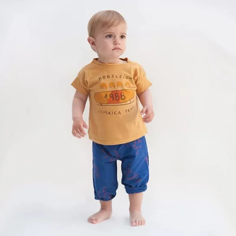 Children's T-shirt xxx Boys And Girls Clothes Cotton Short Sleeve Cartoon Printed Toddler Baby Clothing Fashion 2021 Summer Tops 4