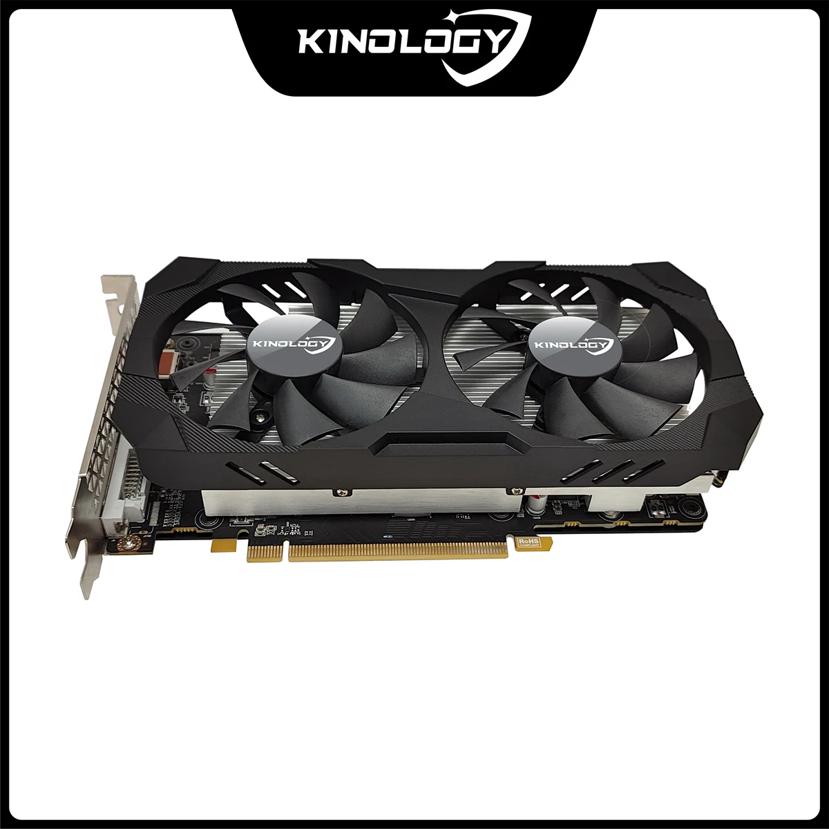 Kinology Amd Rx580 8Gb 2048Sp Schede Grafiche Gddr5 256Bit Pci-E 3.0 Hd Dp Slot Mining Gpu Rx 580 8G Scheda Video Porta Dvi
