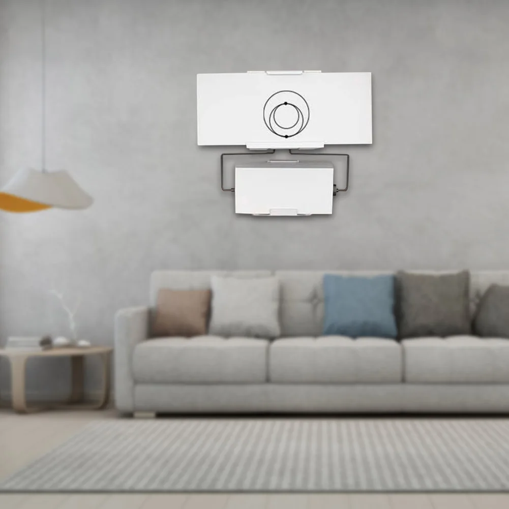 Wall Mounting Bracket Wall&Roof Installation Metal Kit Wall Mount Storage Holder for StarLink Gen3 V3 Router Power