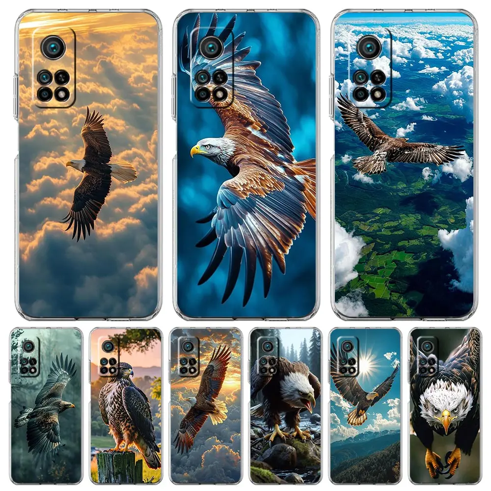Eagle Design Clear TPU Phone Case