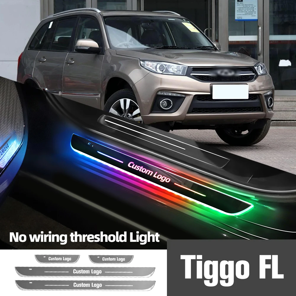 Для Chery Tiggo FL 2011-2015 2012 2013 2014 оформление автомобиля с индивидуальным логотипом