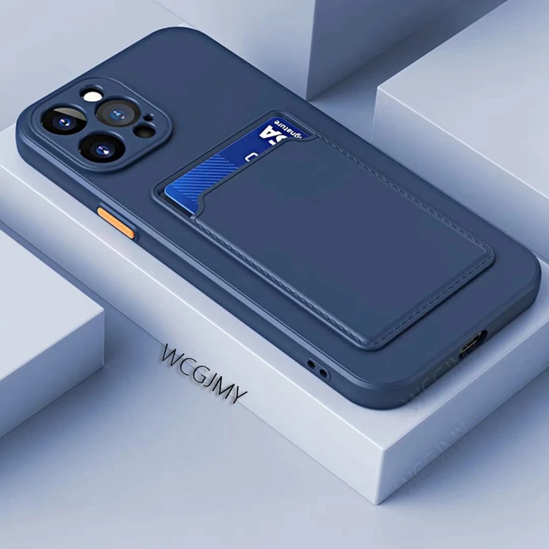 Оригинальный чехол-кошелек с отделением для карт iPhone 13 12 11 Pro Max Mini XR XS X 6 6S 7 8 Plus