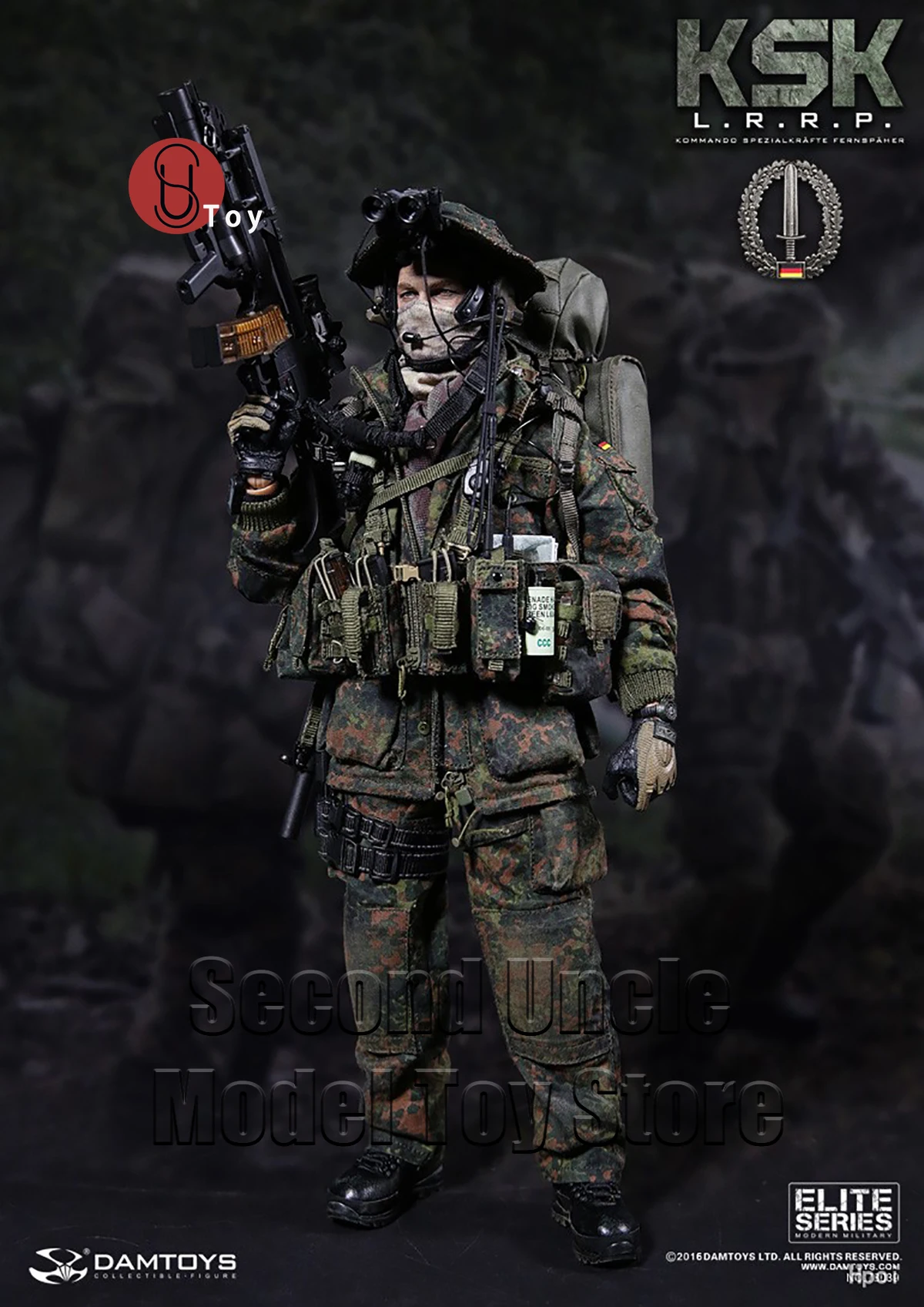 ミリタリー 1/6 LRRP Custom Tiger Force 1/6 Scale US Army LRRP Vietnam War 12