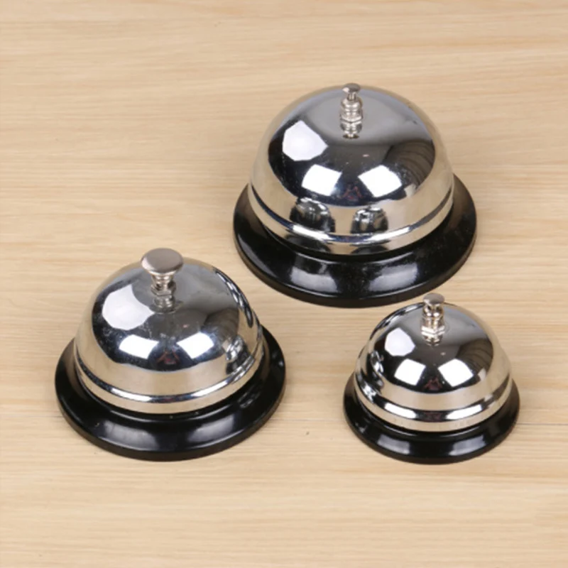 Big Call Bells Kitchen Bell Bar Meal Bell Summoning Bell for Restaurants Service Bell For Hotels Home Decor Bells for Crafts 4