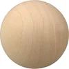 1pc 30mm-60mm Natural Wooden Craft Wood Balls Spheres Round Craft Spacer Wood Painted/Stamped DIY Ball Jewelry Carving Beads - Image 3
