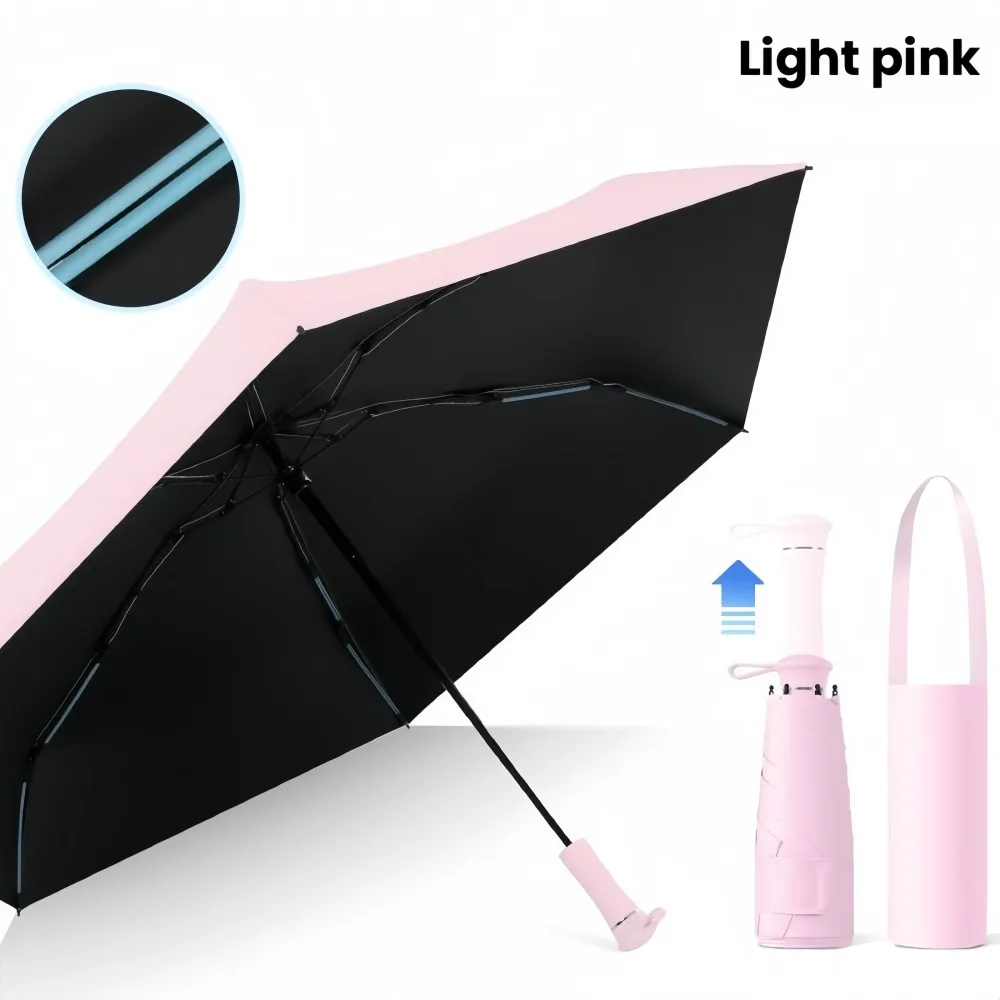 Compact Foldable Umbrella with UV Protection