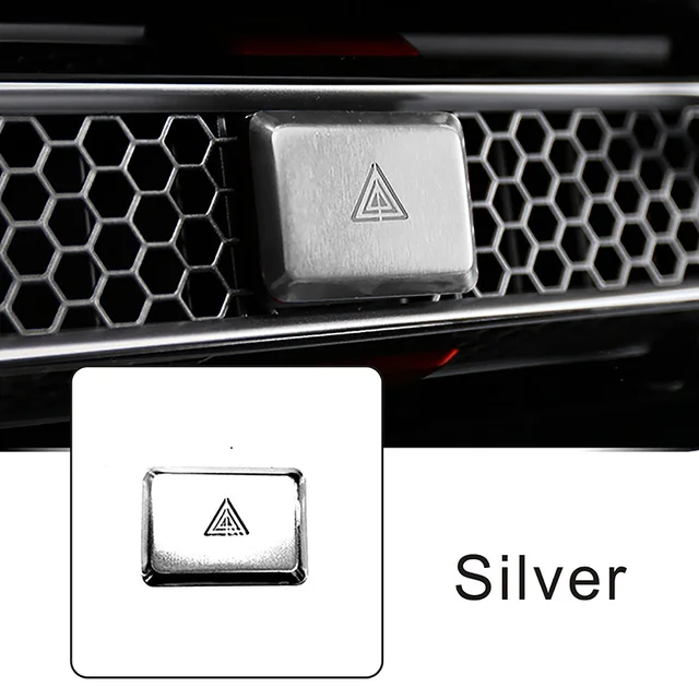 Car Accessories Center Console Gearshift Frame Glass Lift Button Cover