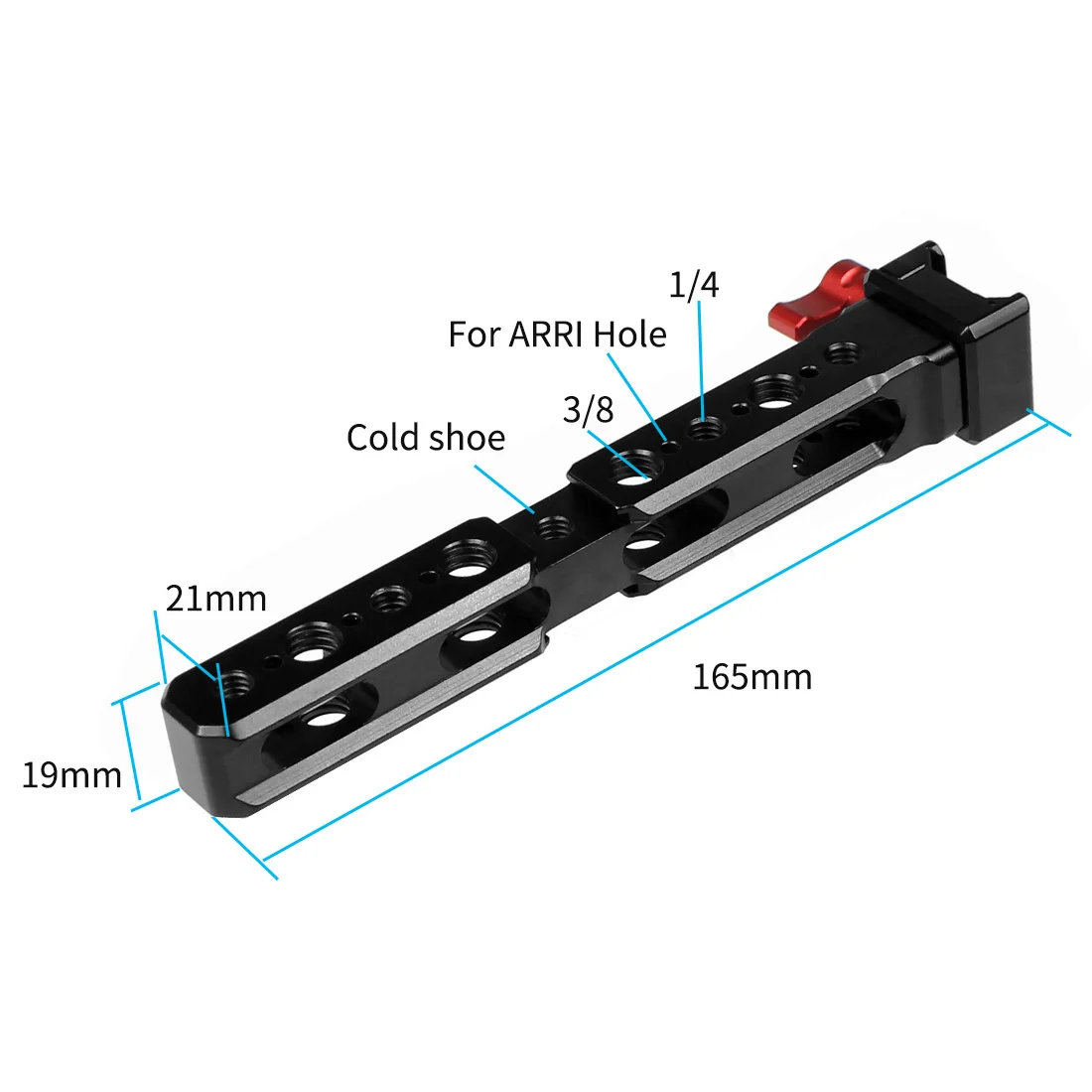 Quick Release Mount Handle Grip for Ronin SC S Gimbal Monitor Bracket 1/4'' Exte