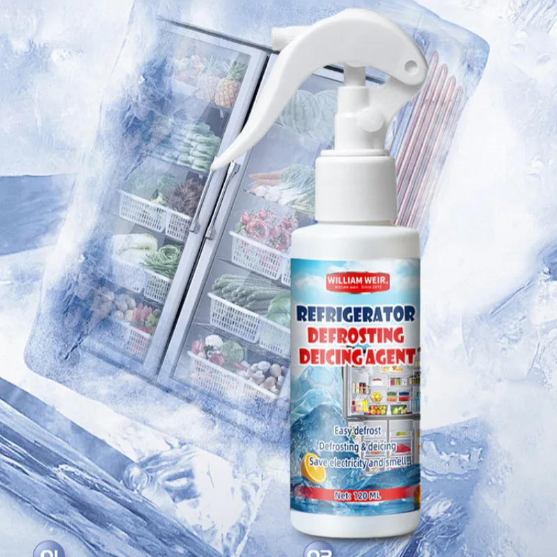 Powerful snow removal agent multi-purpose spray fast ice melting freezer one spray ice melting defrosting deicing agent