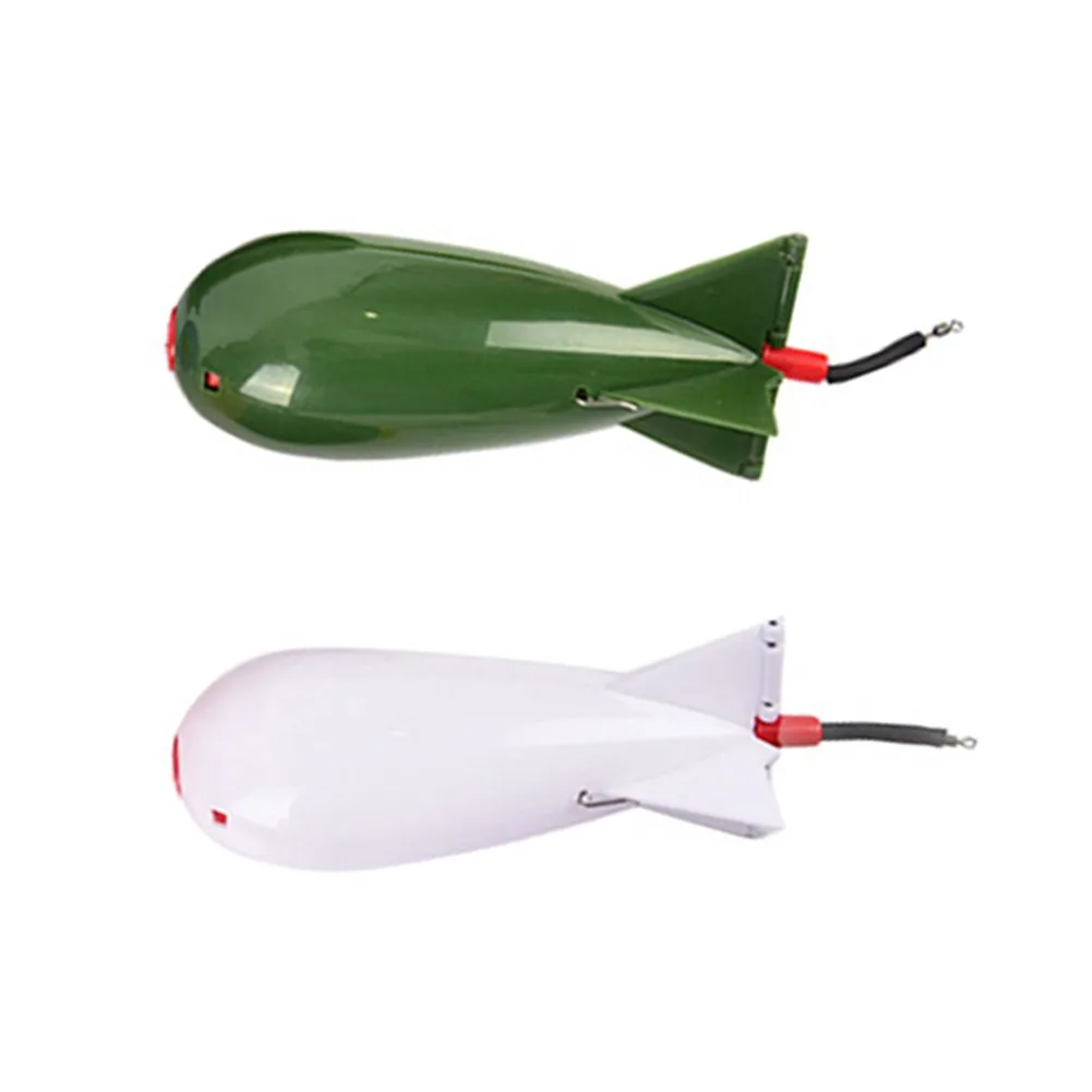 Karpfen Angeln Rakete Feeder Spod Bombe Float Köder Köder Halter Pellet Rakete Feeder Iscas Pesca Angelgerät Zubehör