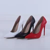 Spring and Autum Women's New Pointed Toe Super High Heels Women's Sky-High Stiletto Heels Shallow Mouth Fashionable and Comfortable Professional Large Size 47 Size Versatile Women's Shoes 6