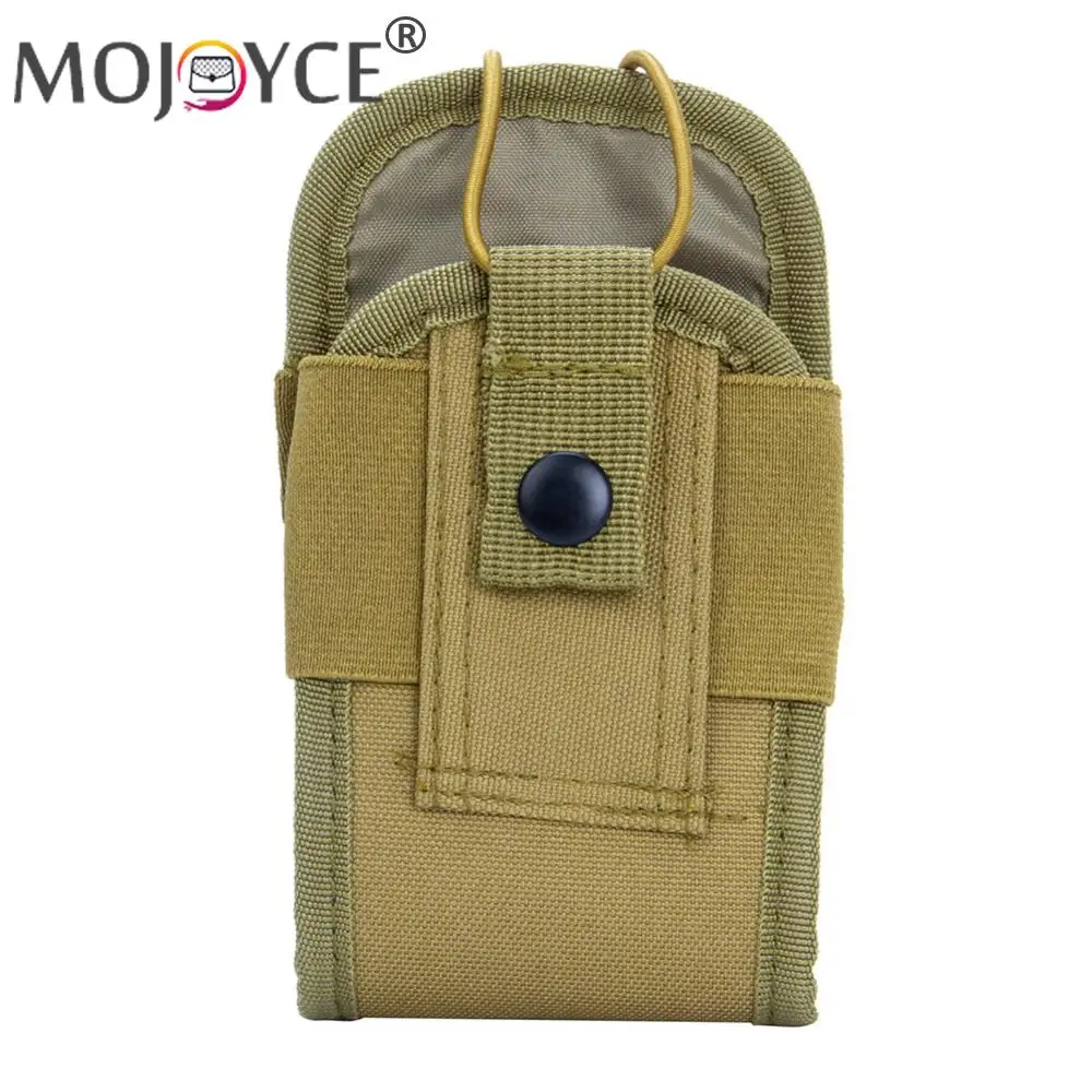 Multifunctional Interphone Carry Bag Tear Resistant Hunting Molle Radio Walkie Talkie Pouch for Camping Hiking Hunting Climbing