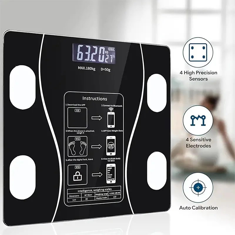 APP monitoring body fat scale charging model for weight loss special intelligent and accurate human body electronic scale