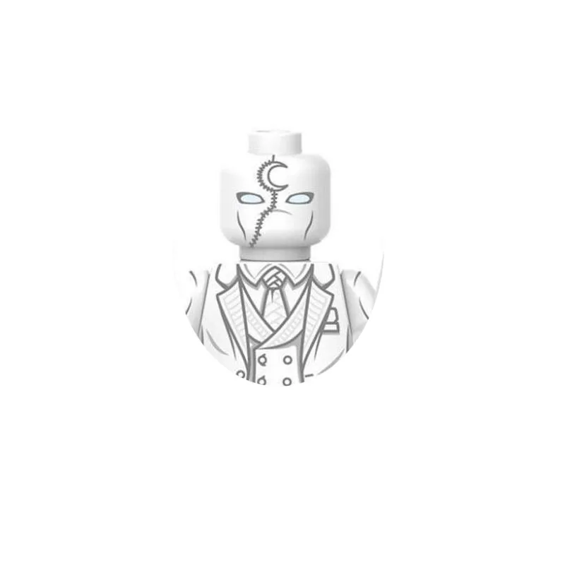 HEROCROSS X1895 1896 1897 X283 Superhero Building Blocks Action Anime Figure Image Children Puzzle Assembly Toy Bricks Kid Toys 4