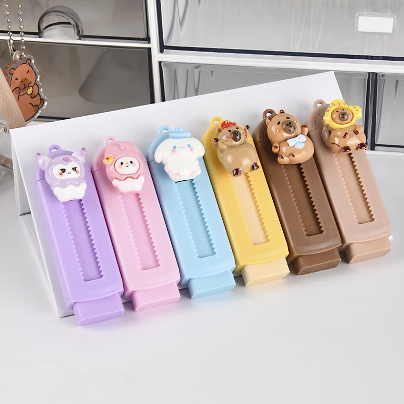 Aesthetic Pencil Eraser Office Kawaii Stationery supplies school items Gift for kids Funny Rubber Cute Capybara