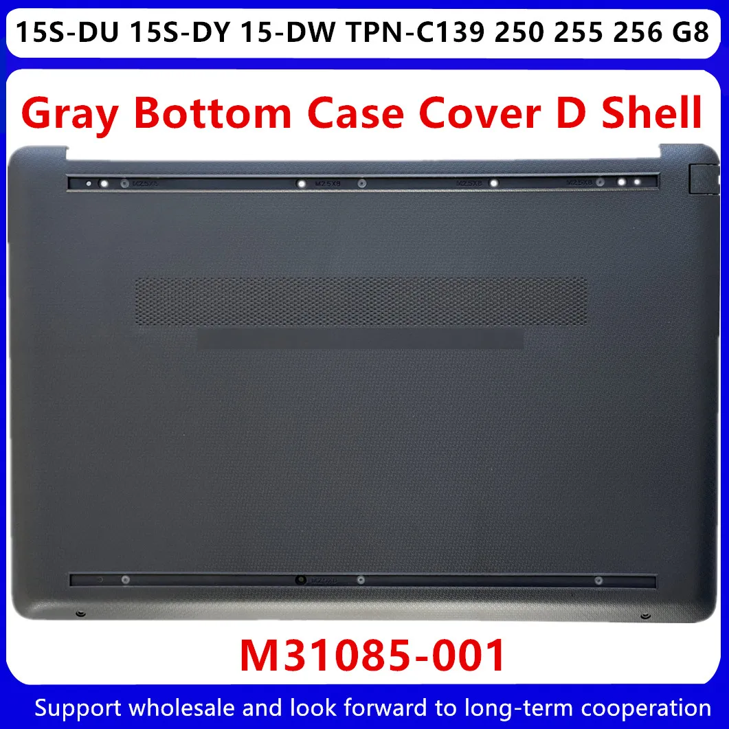 Nuovo Per Hp 15S-Du 15S-Dy 15-Dw Tpn-C139 250 G8 255 G8 256 G8 Copertura Della Base Inferiore Del Laptop D Shell M31085-001