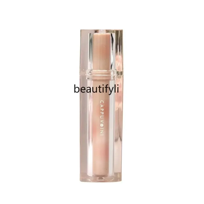 

zq Ice Tea Mirror Lip Glaze Glass Lip Gloss Glossy Lip Gloss Moisturizing Moisturizing Waterproof Lipstick