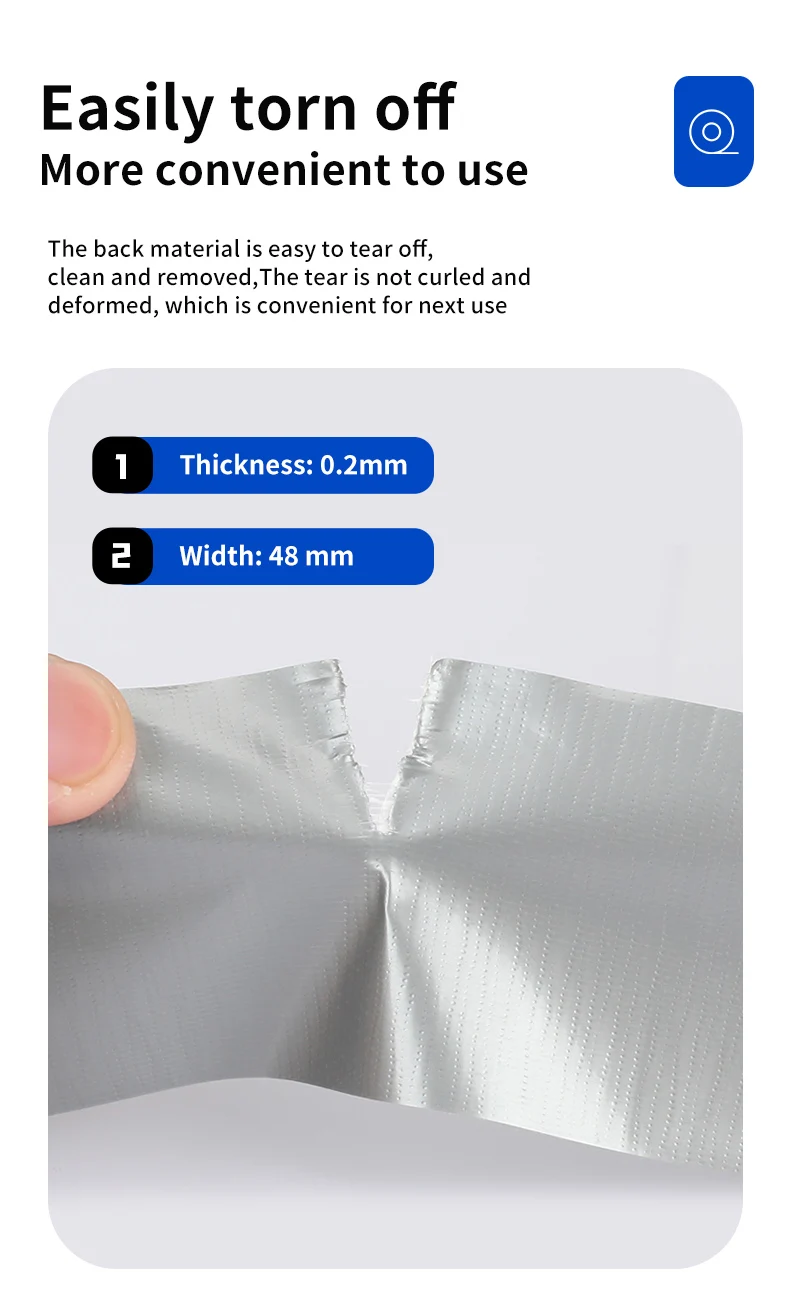 3M™ Heavy Duty Duct Tape 3939, Silver, 48 mm x 55 m